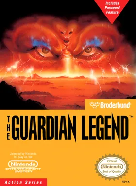 Guardian Legend, The (USA) box cover front